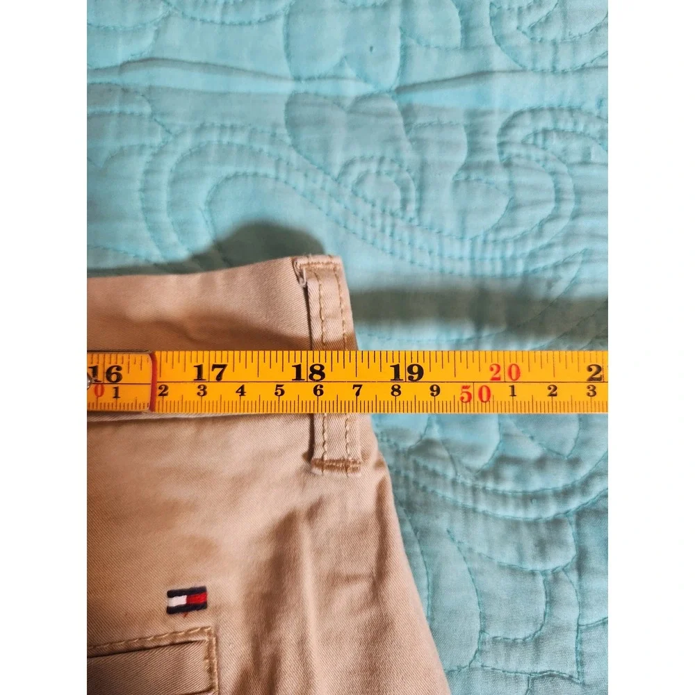 Tommy‎ Hilfiger Mens Tailored Fit Chino Pants Tan Khaki 36x30 Cotton Stretch